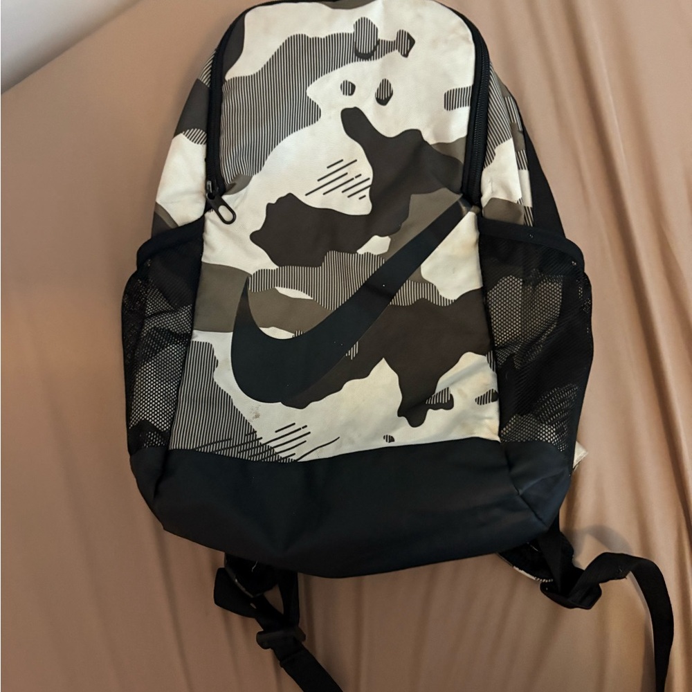 Nike Black and White Camo Men's Backpack